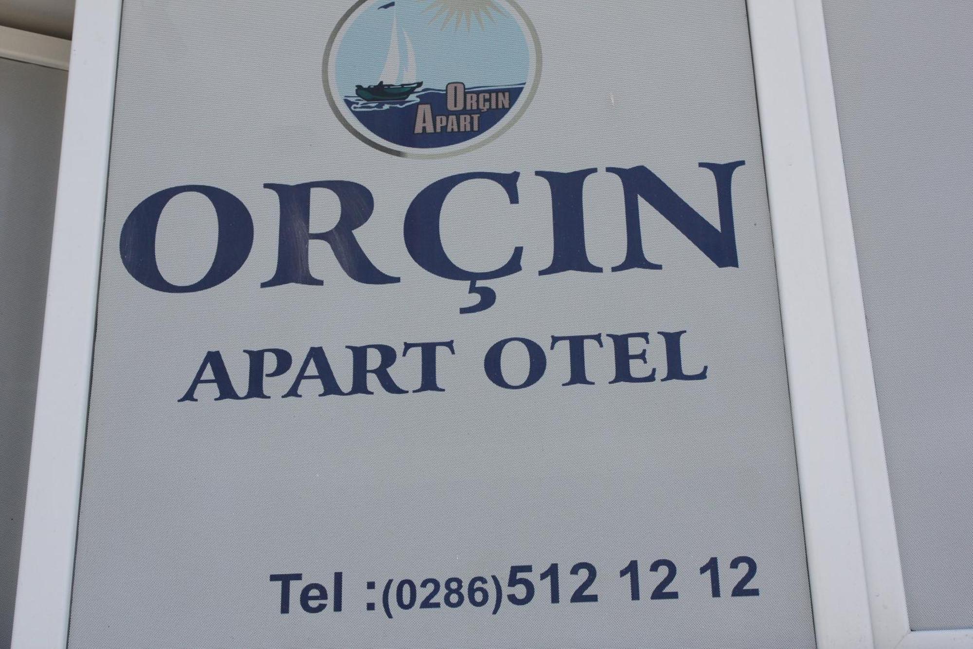 Orcin Apart Hotel Lapseki Eksteriør bilde